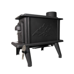 ERIE SINGLE BURN RATE WOOD STOVE