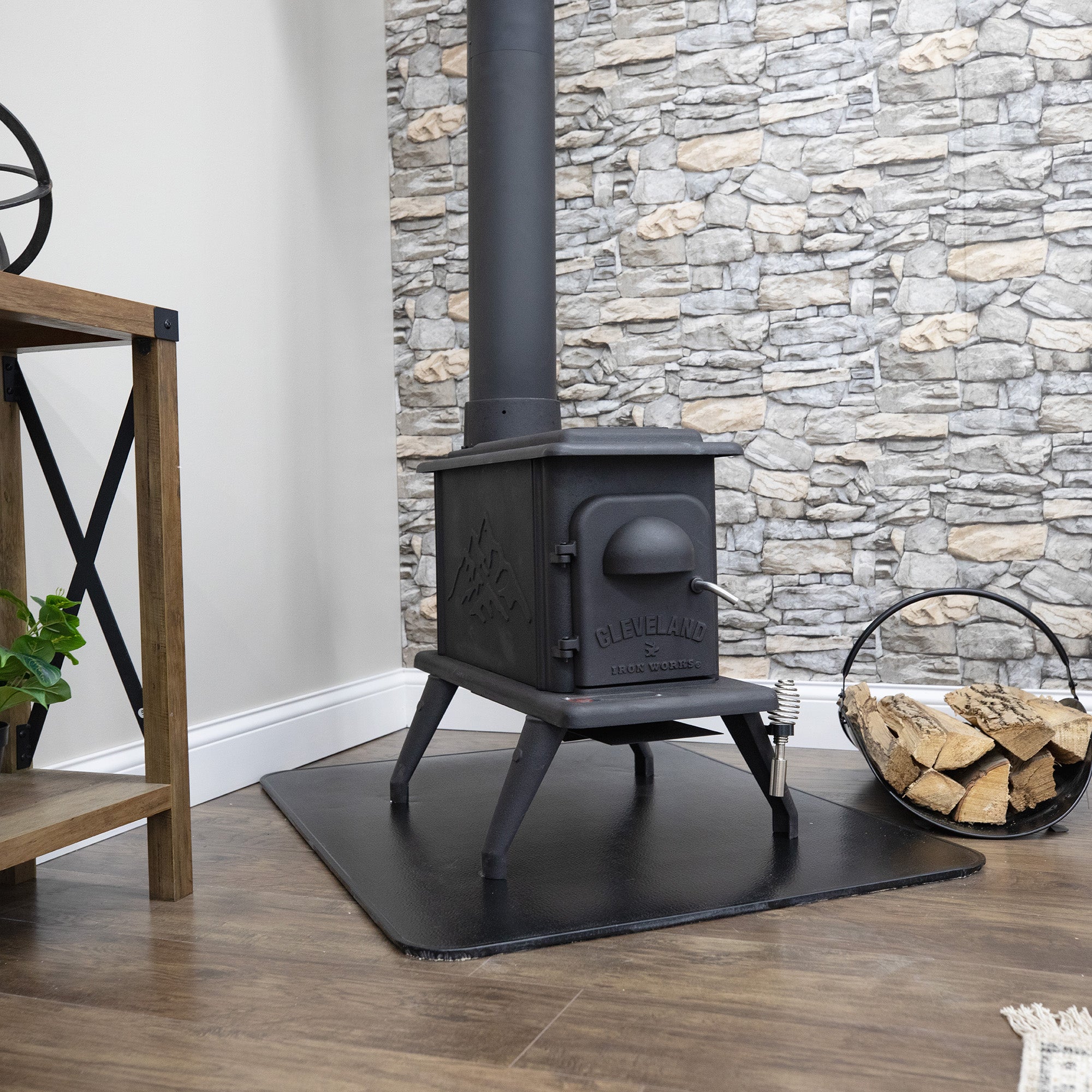 ERIE SINGLE BURN RATE WOOD STOVE | ClevelandIronWorks
