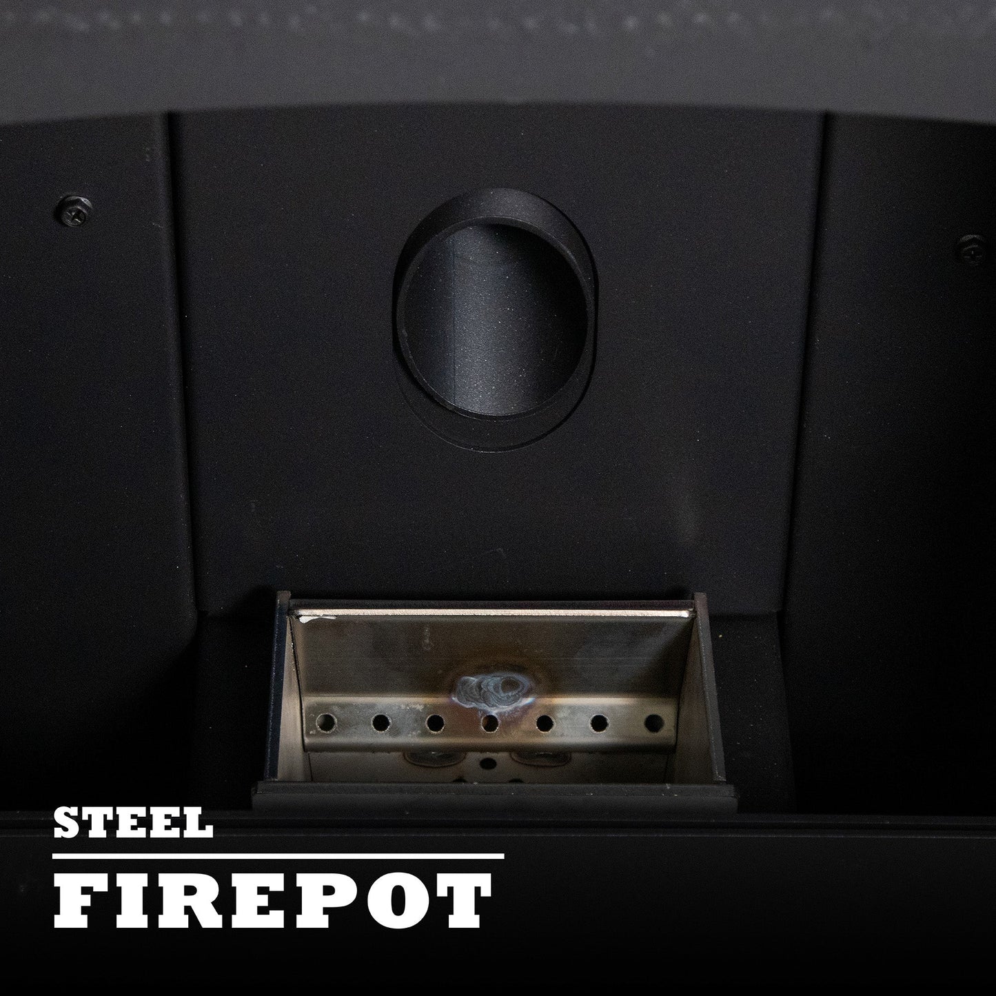 CAST IRON PELLET STOVE